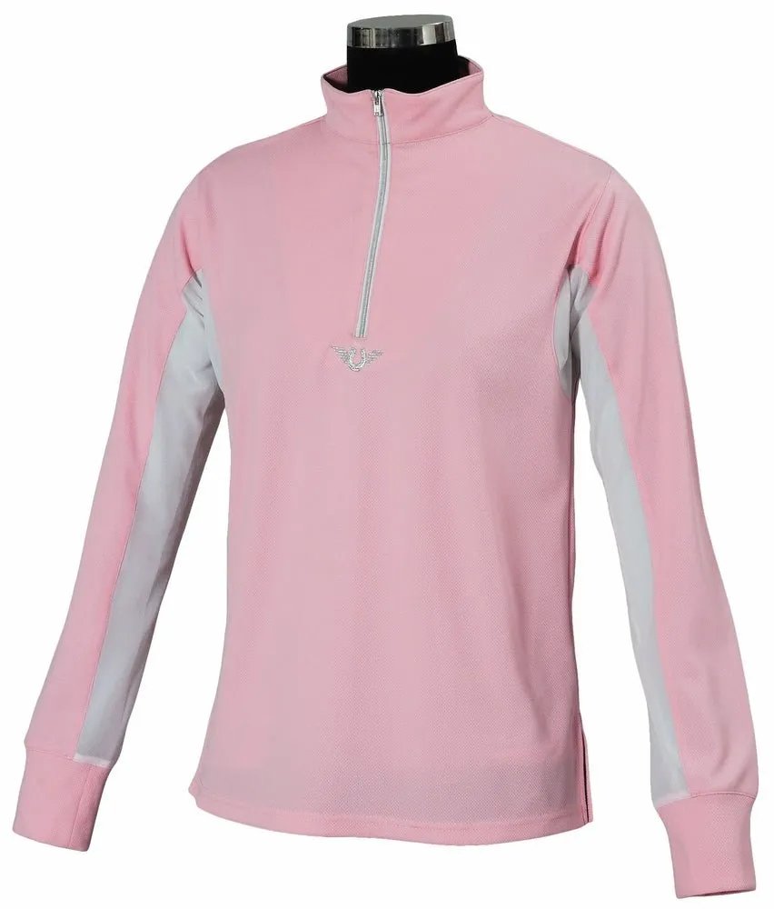 TuffRider Children's Ventilated Technical Long Sleeve Sport Shirt