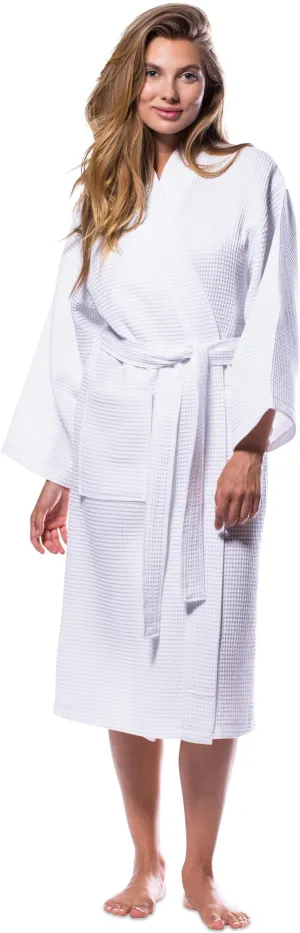Turquaz Robes For Women Lightweight Unisex Waffle Kimono Bathrobe Mothers day Gifts