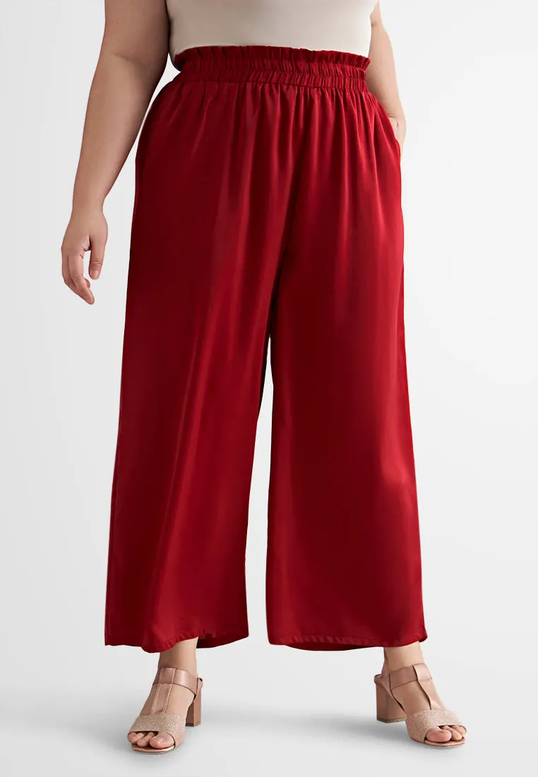 Venecia Elegant Satin Party Pants