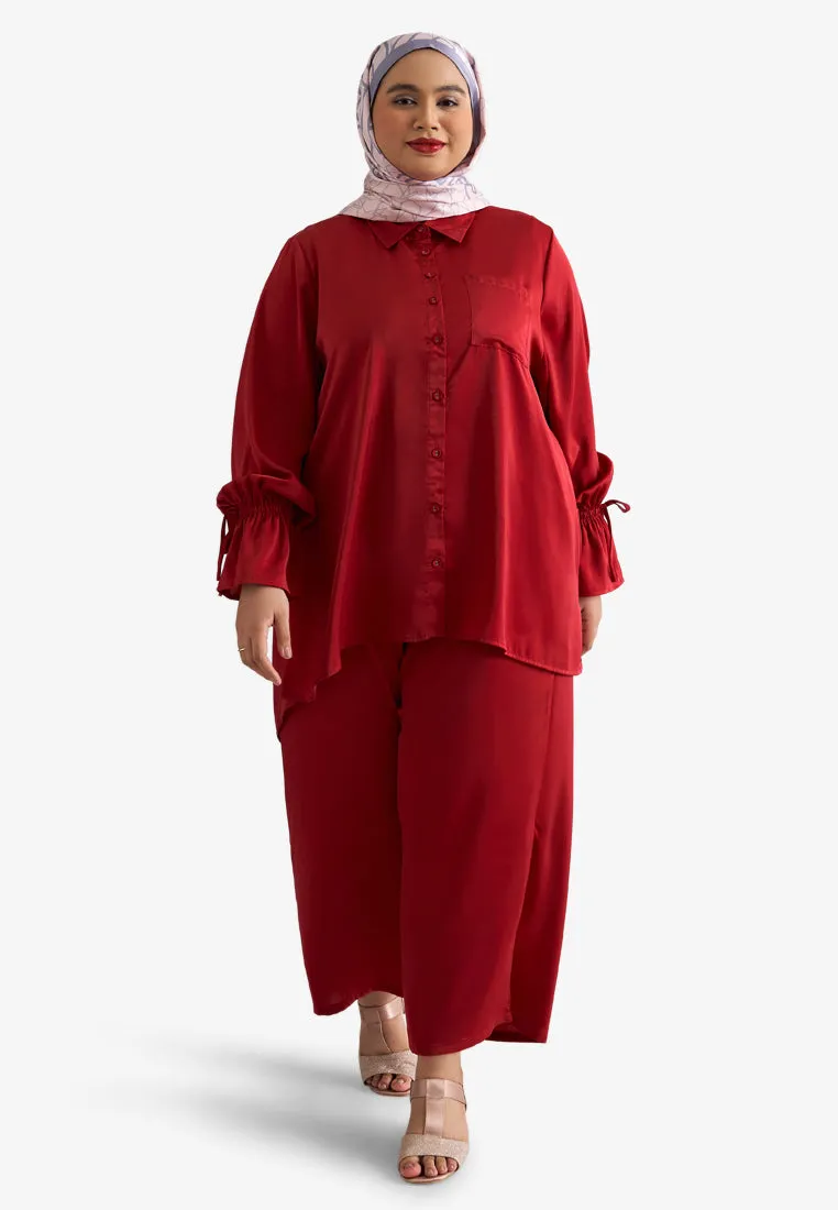 Venecia Elegant Satin Party Pants