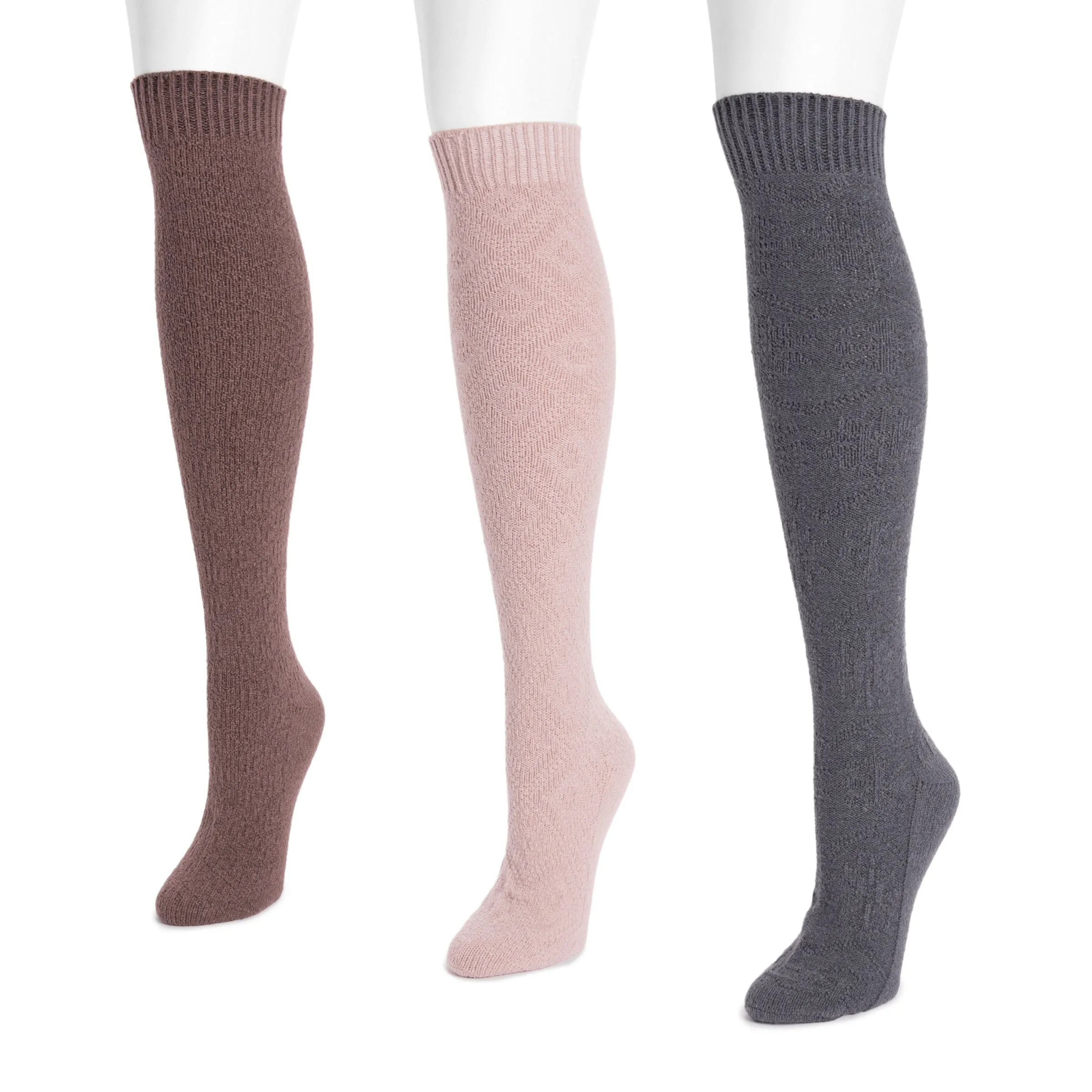 Women's 3 Pair Pack Knee High Socks