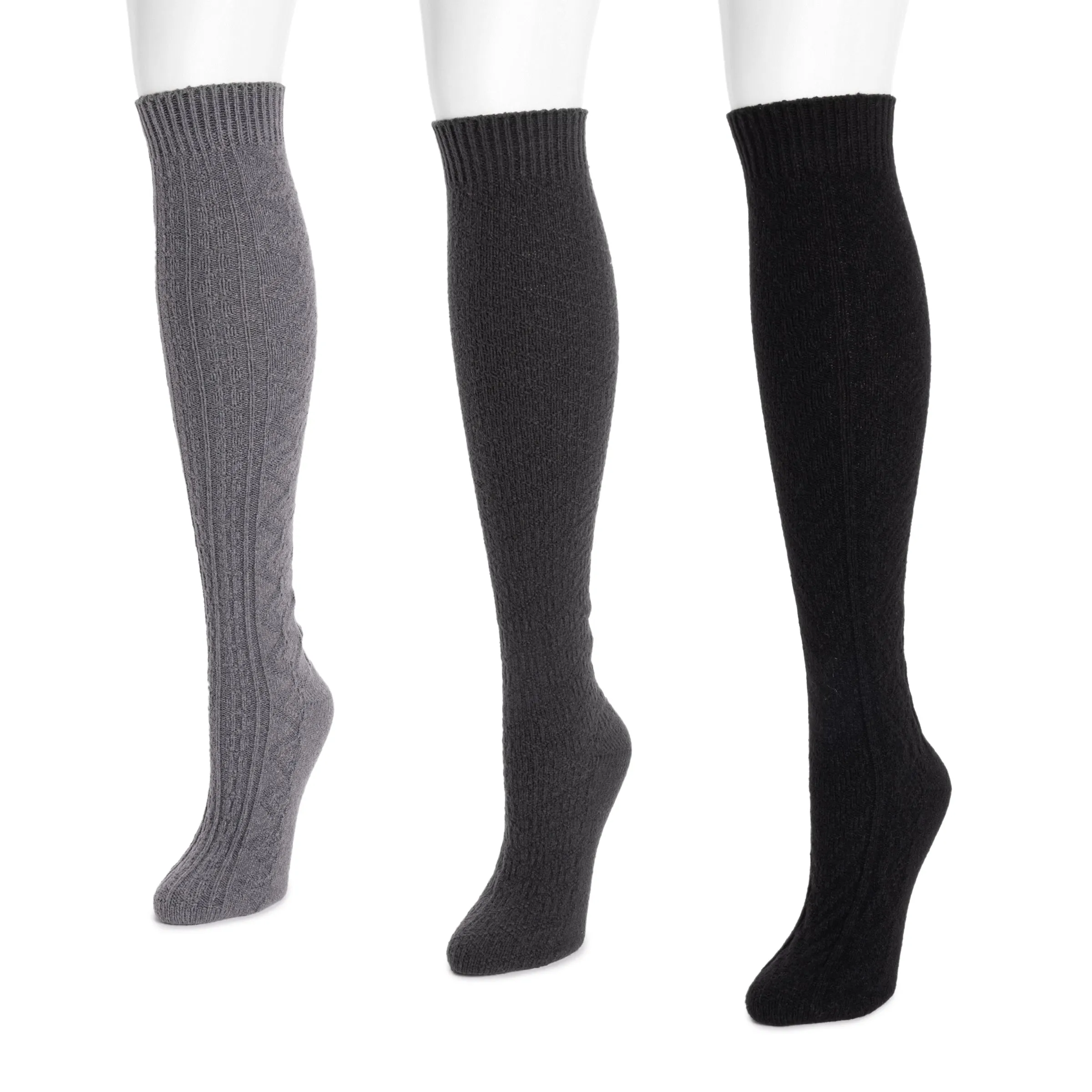 Women's 3 Pair Pack Knee High Socks