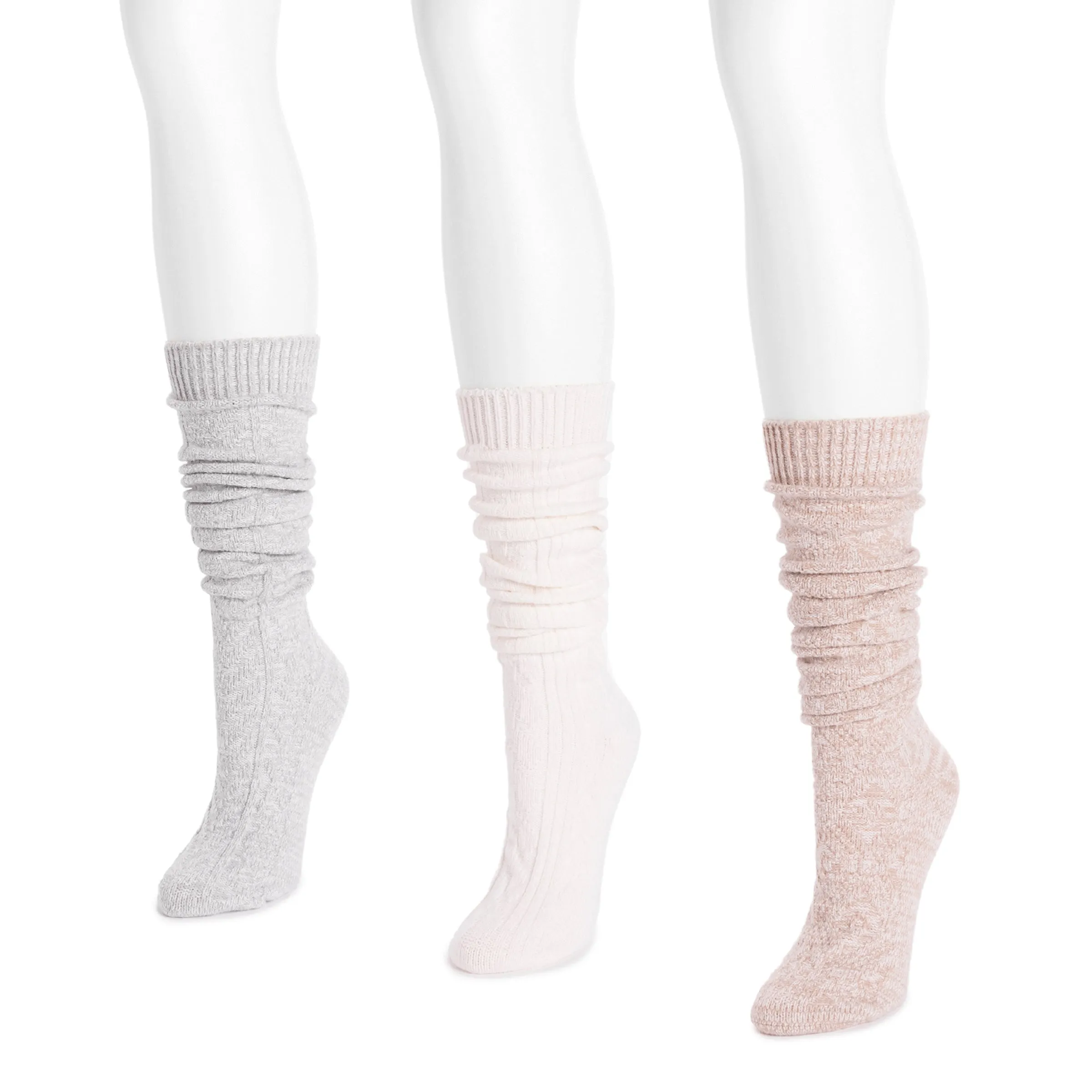 Women's 3 Pair Pack Knee High Socks