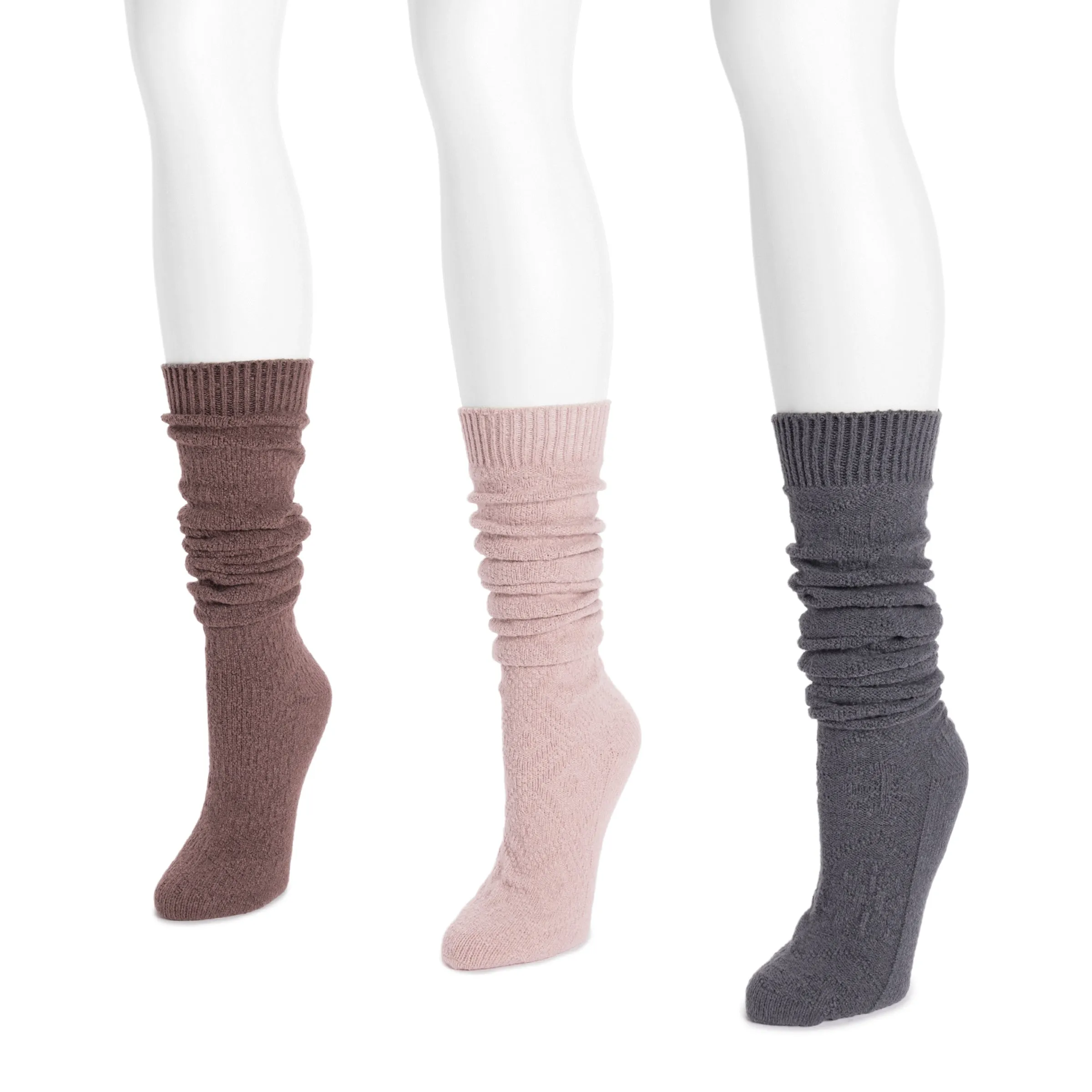 Women's 3 Pair Pack Knee High Socks