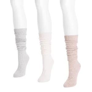 Women's 3 Pair Pack Knee High Socks