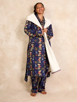 Womens Cosy Robe Mushroom