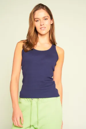 Womens Cotton Rib Vest