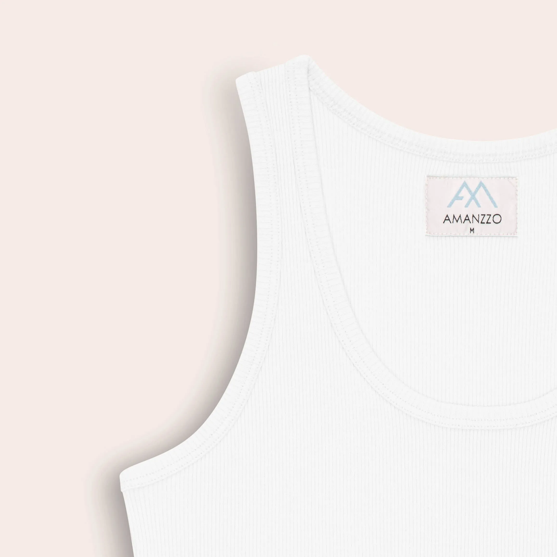 Womens Cotton Rib Vest