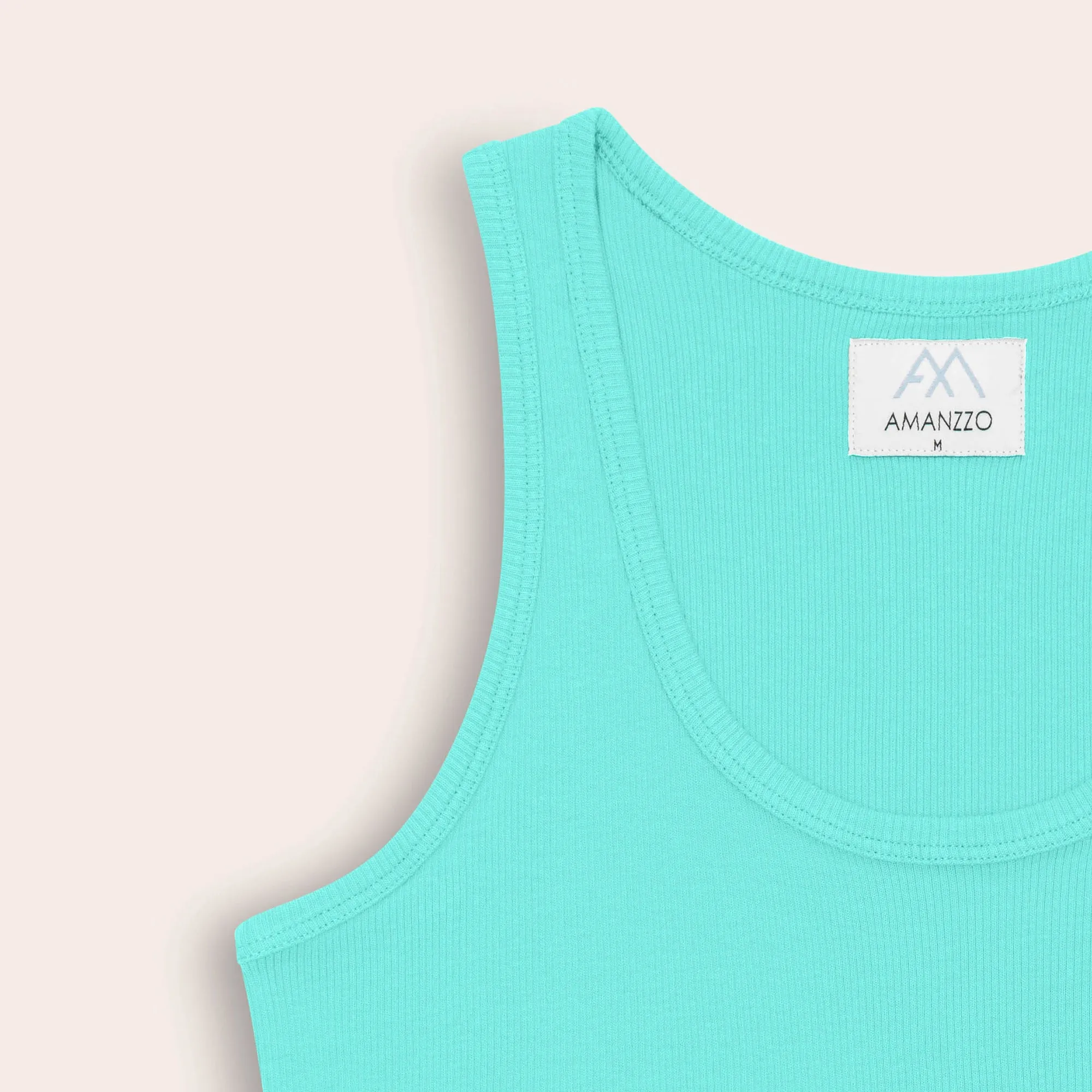 Womens Cotton Rib Vest
