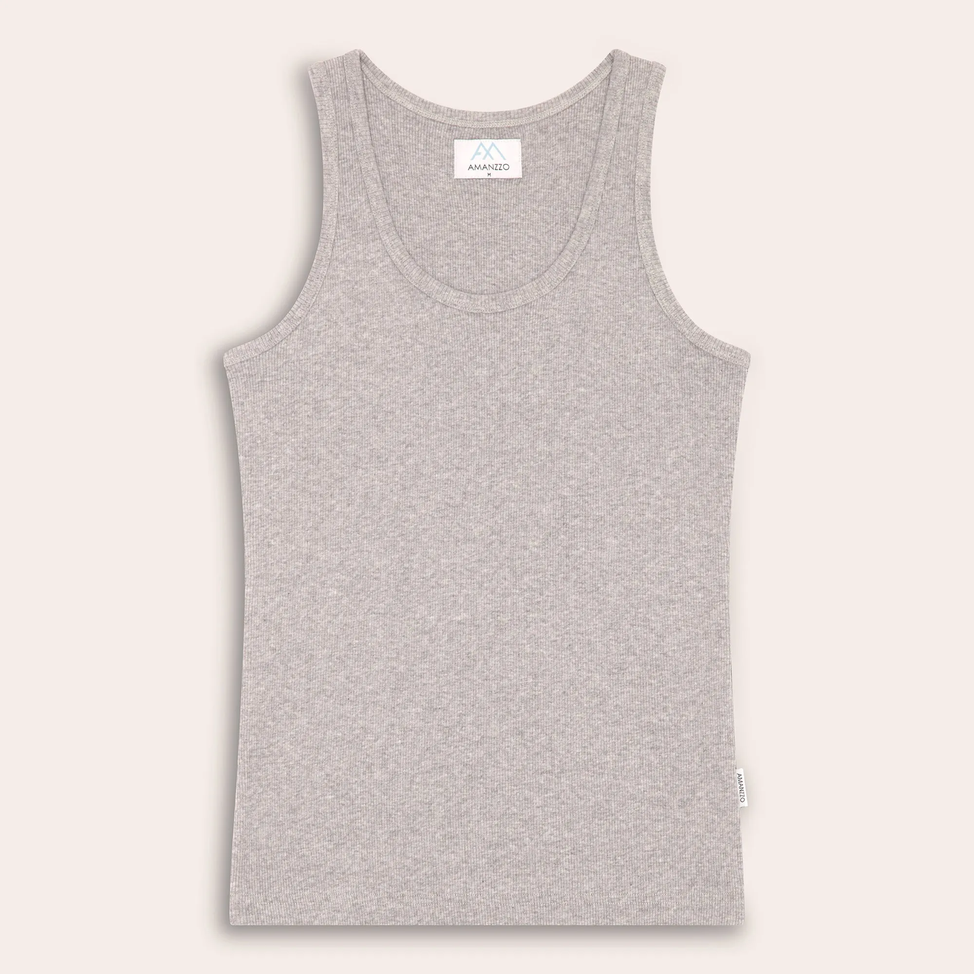 Womens Cotton Rib Vest
