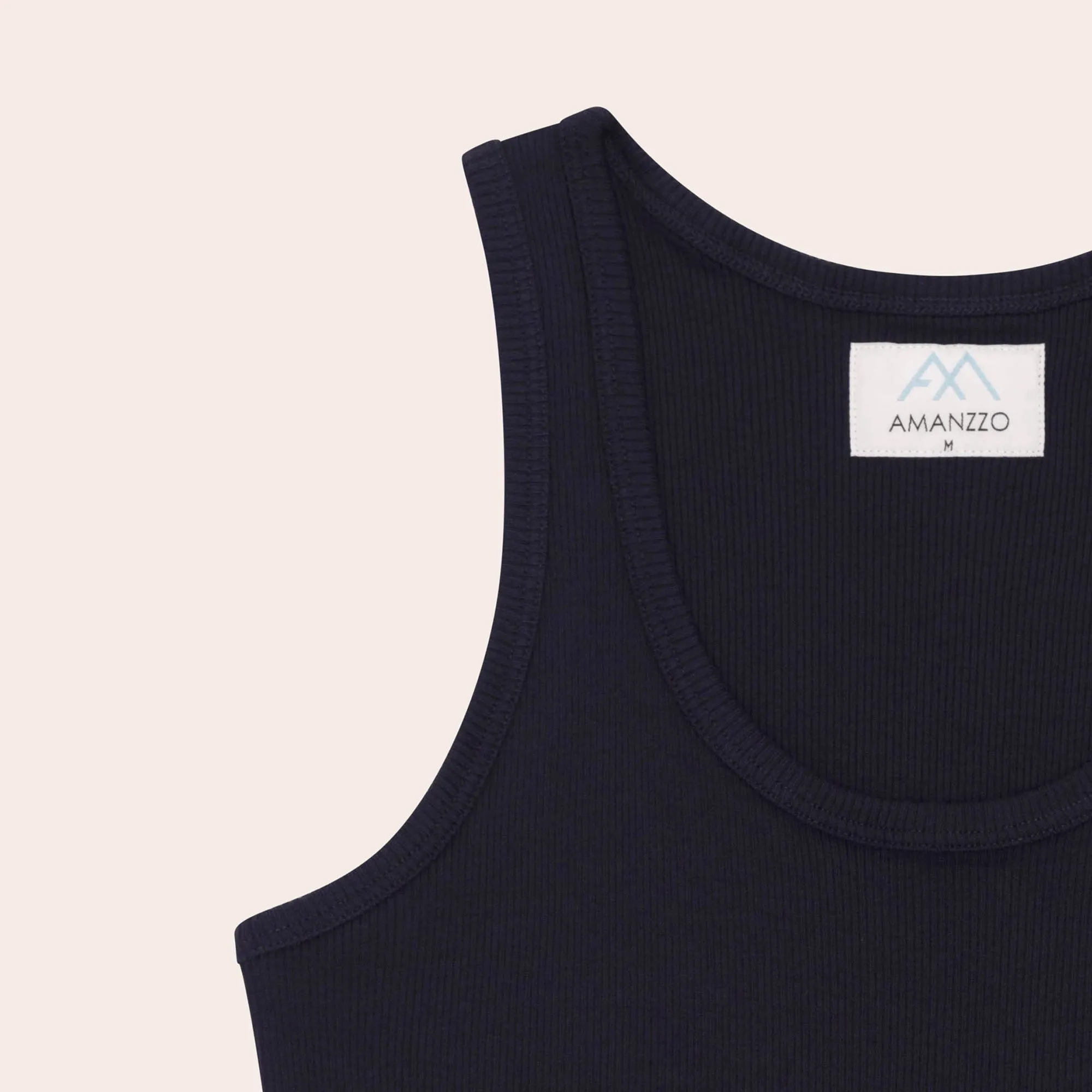 Womens Cotton Rib Vest