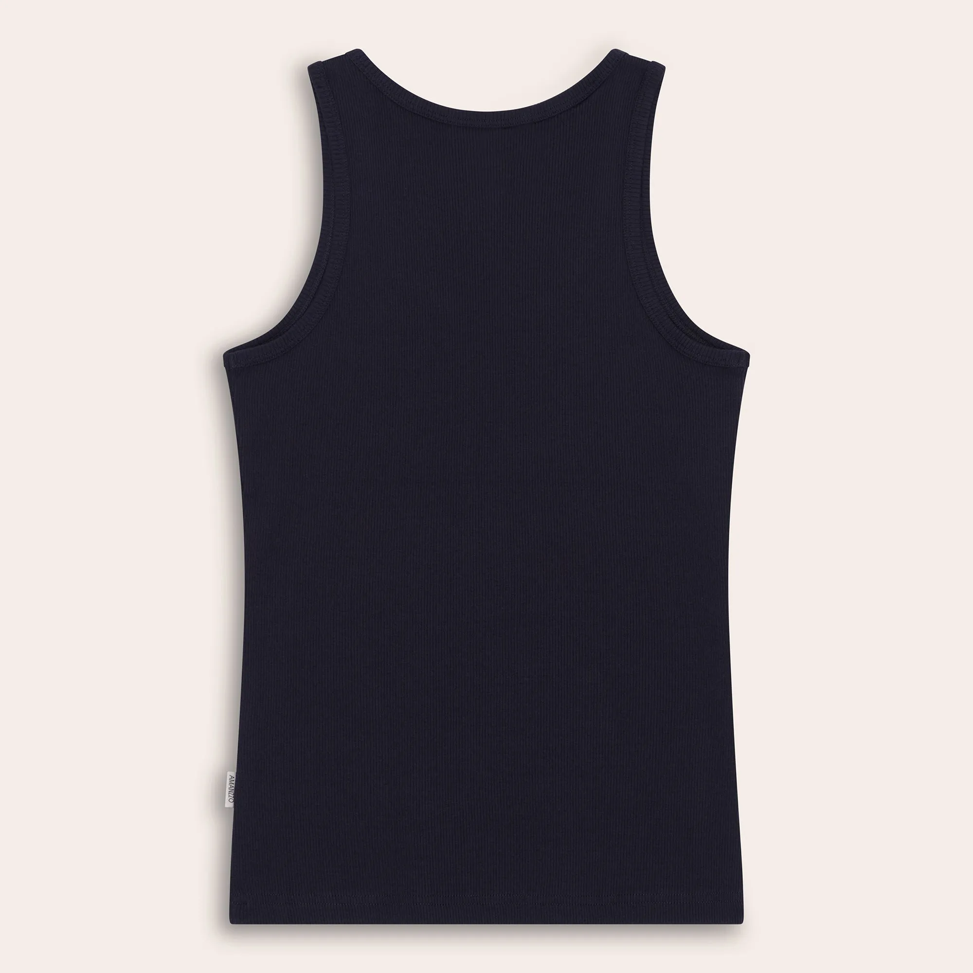 Womens Cotton Rib Vest