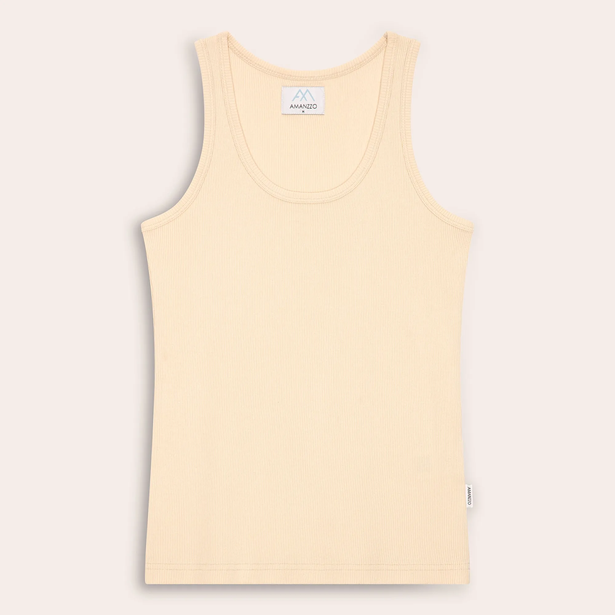 Womens Cotton Rib Vest
