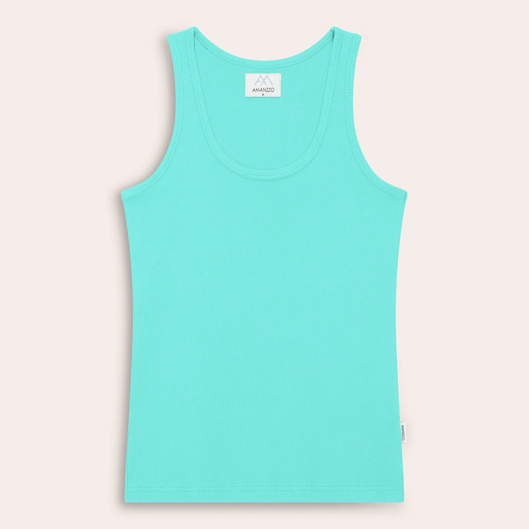 Womens Cotton Rib Vest