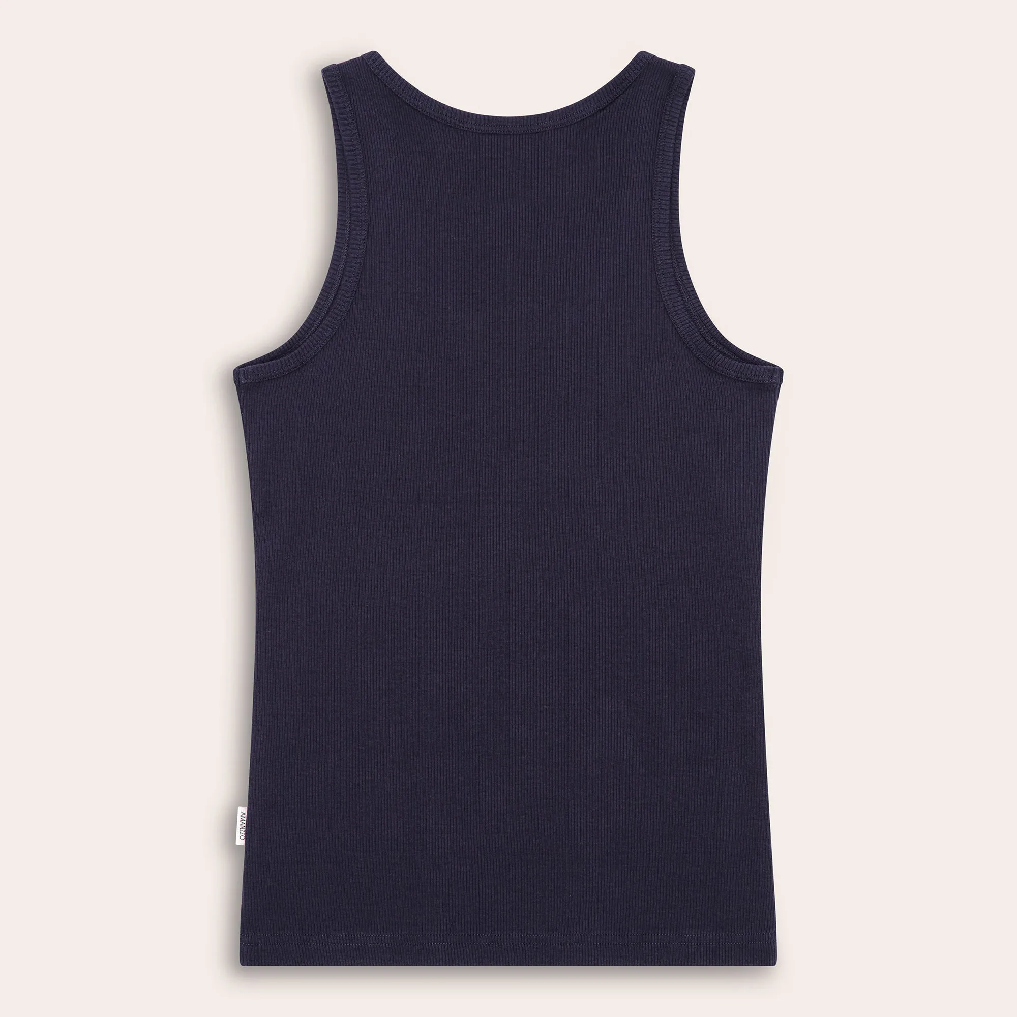 Womens Cotton Rib Vest
