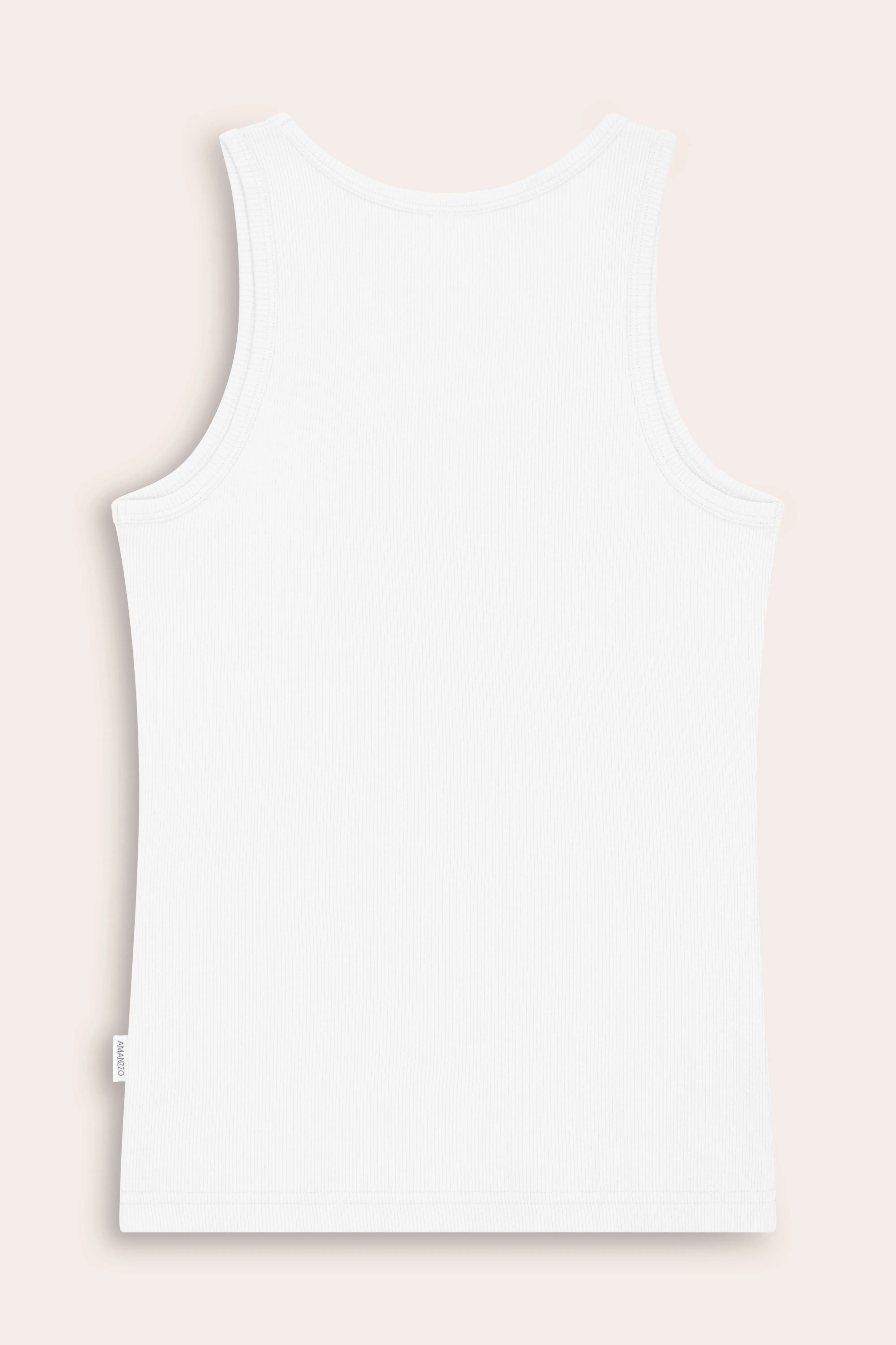 Womens Cotton Rib Vest