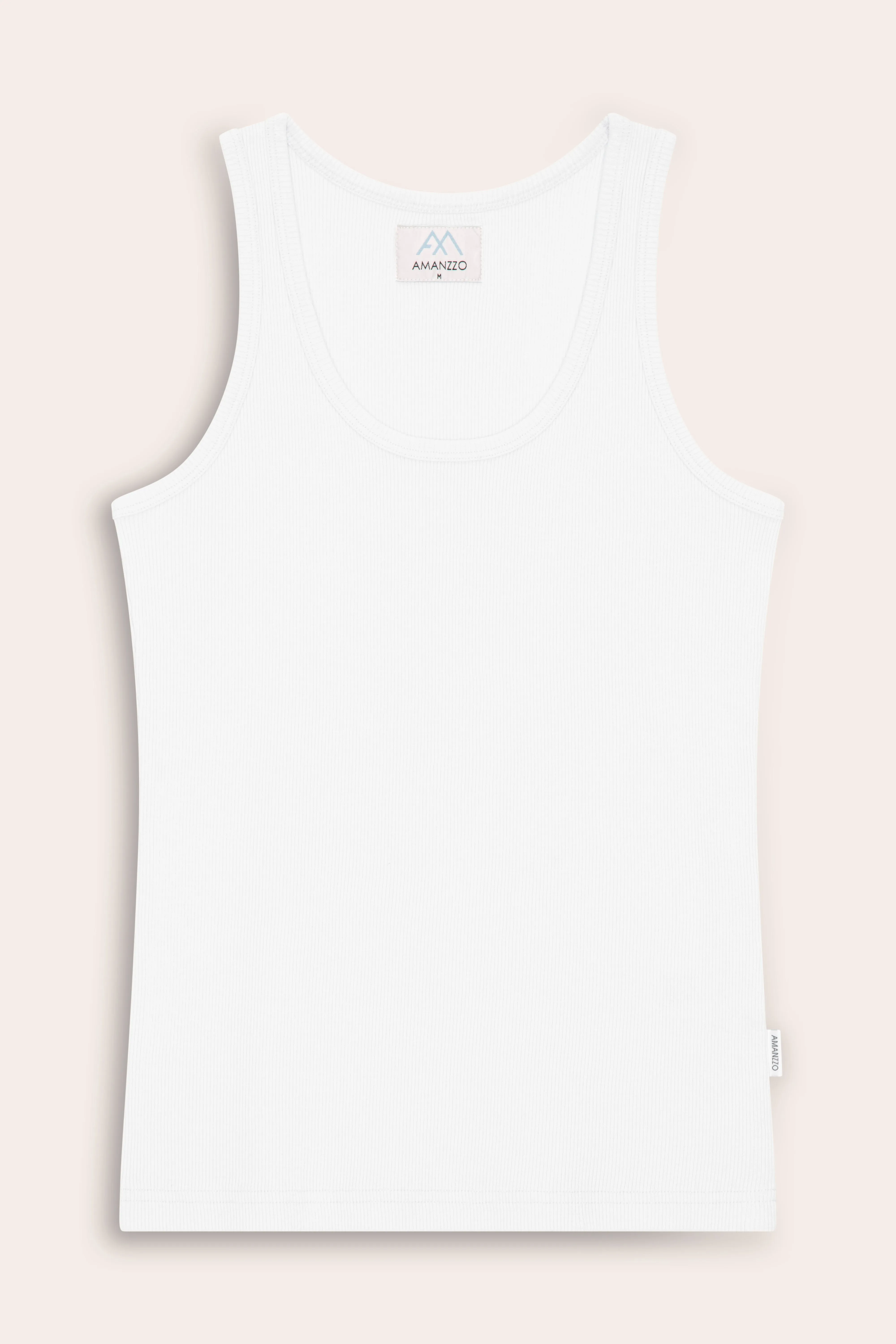 Womens Cotton Rib Vest
