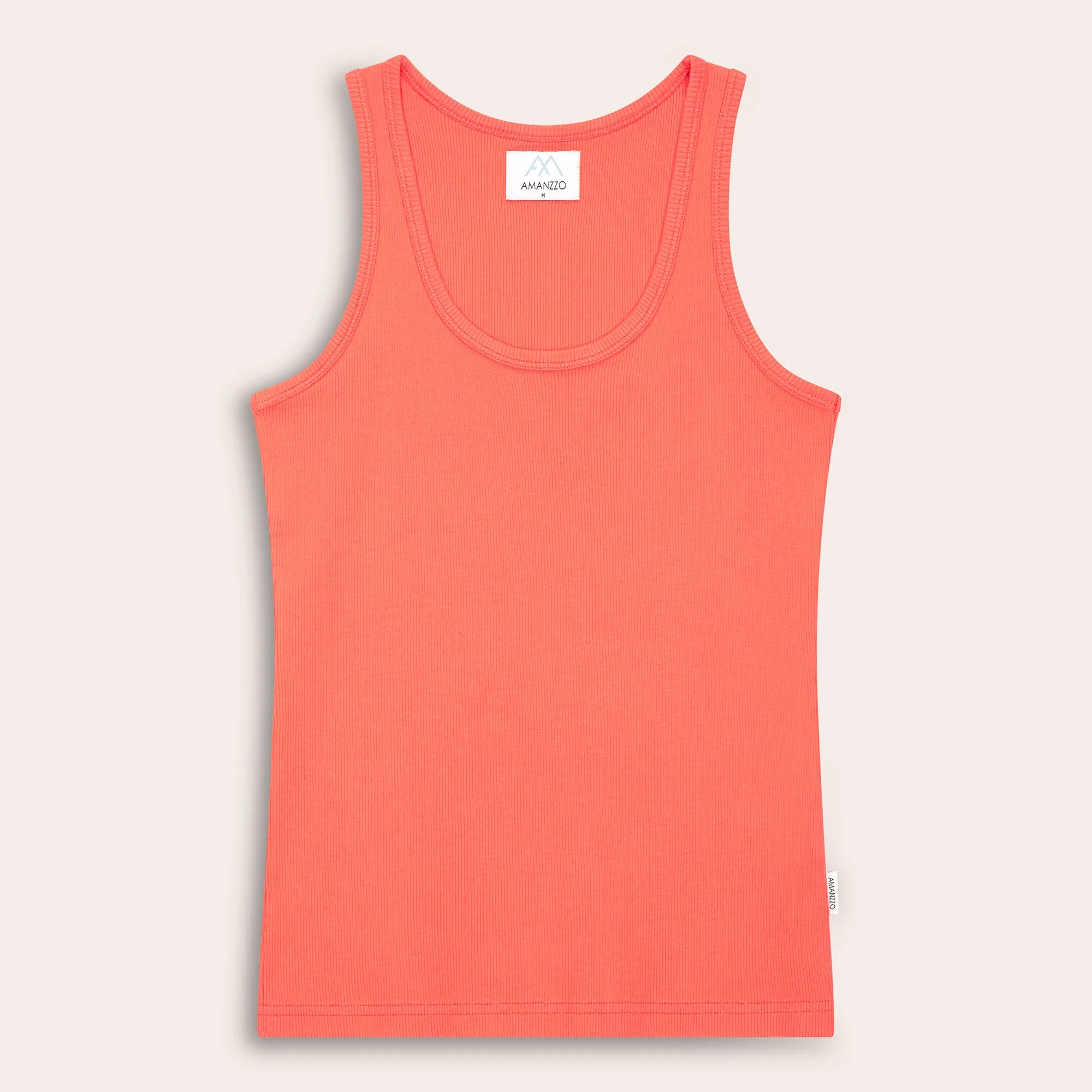 Womens Cotton Rib Vest