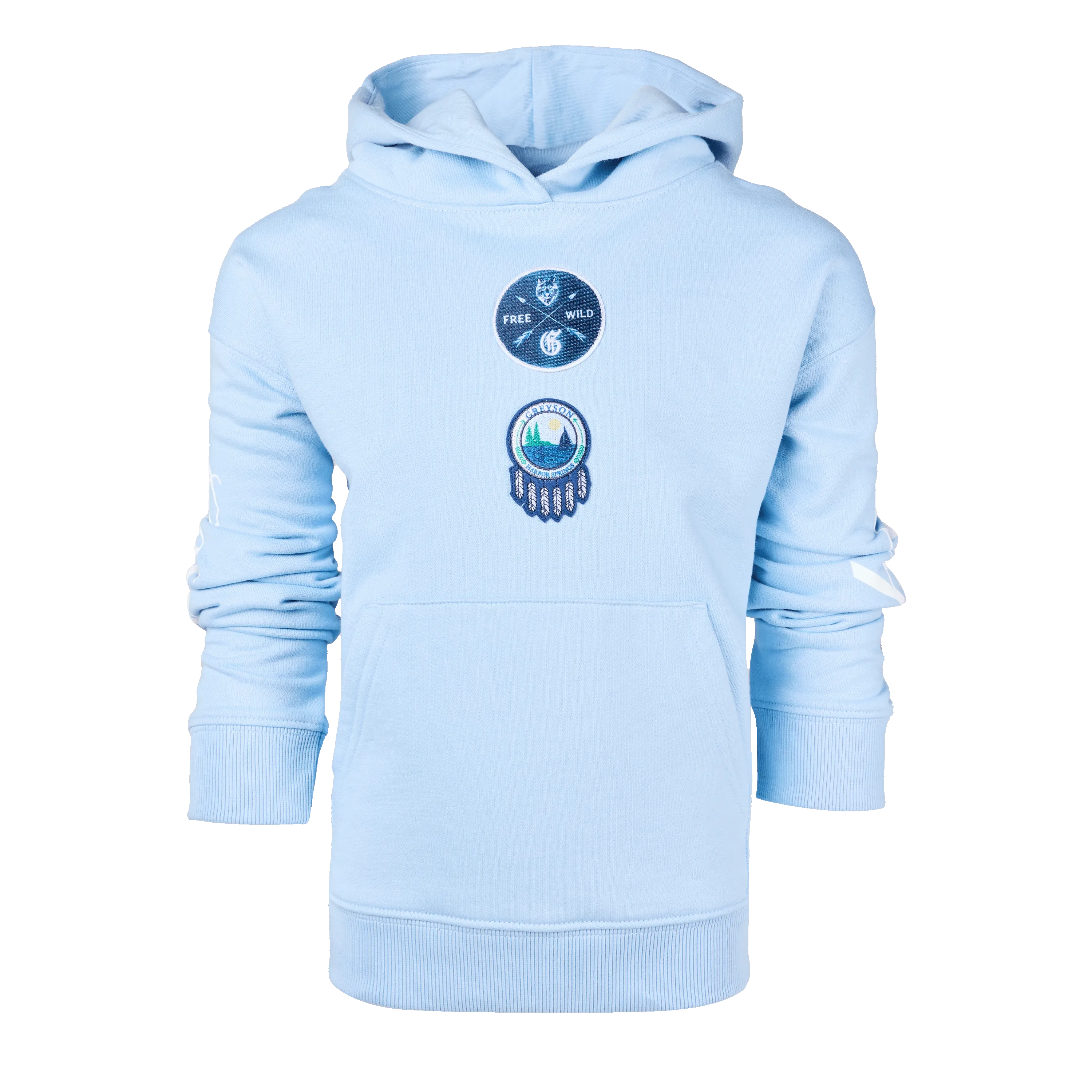Youth Free & Wild Aspen Hoodie